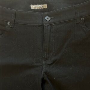 Chico's Black Denim Jeans
